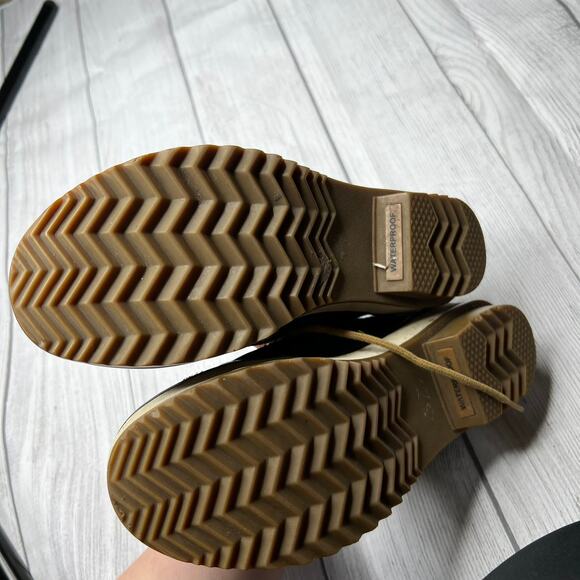 Sorel Tivoli NL 1628-007 Oxfords Navy Waterproof Duck Shoes Leather US 7 Men's - Picture 10 of 11